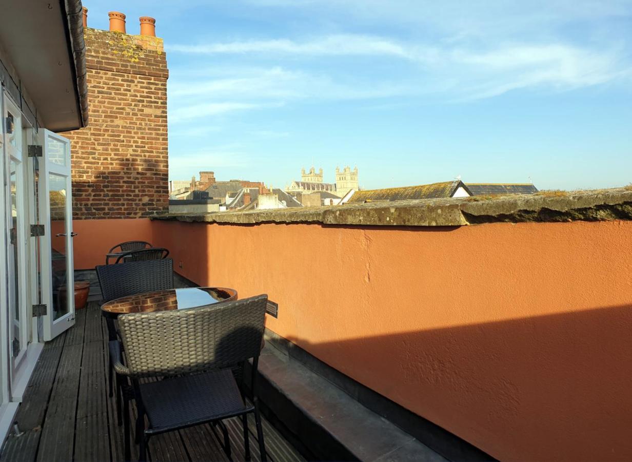 Stunning Central Exeter Apartment With Balcony And Fantastic View Exterior photo
