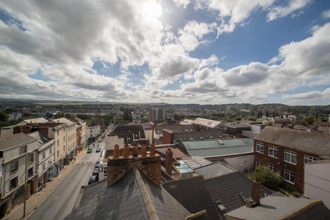 Stunning Central Exeter Apartment With Balcony And Fantastic View Exterior photo